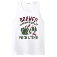 Bohner Camping Retreat Pitch A Tent Funny Camping PosiCharge Competitor Tank