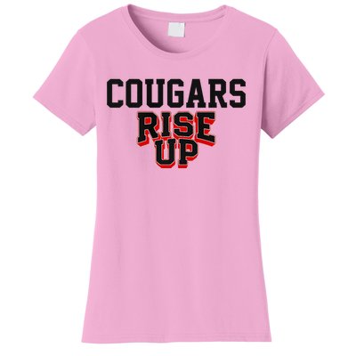 Brazos Cougars Rise Up Hs Premium Women's T-Shirt