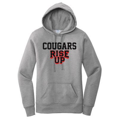 Brazos Cougars Rise Up Hs Premium Women's Pullover Hoodie