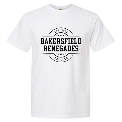 Bakersfield College Renegades Arch Vintage Classic Design Gift Garment-Dyed Heavyweight T-Shirt