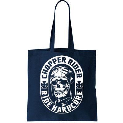 Biker Chopper Rider Motorbike Motorcycle Tote Bag