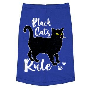 Black Cats Rule Funny Cat Mom Cat Dad Kitty Kitten Lover Gift Doggie Tank