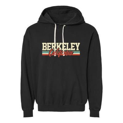 Berkeley California Retro Garment-Dyed Fleece Hoodie