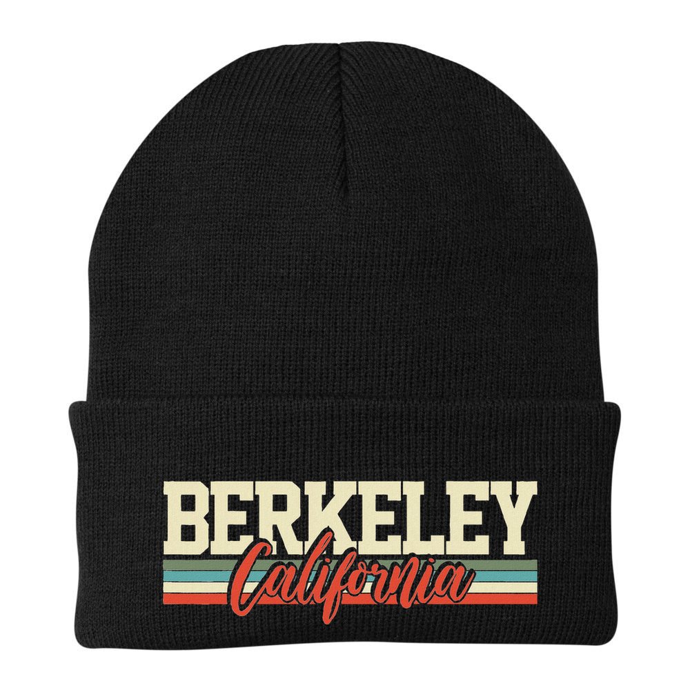 Berkeley California Retro Beanie