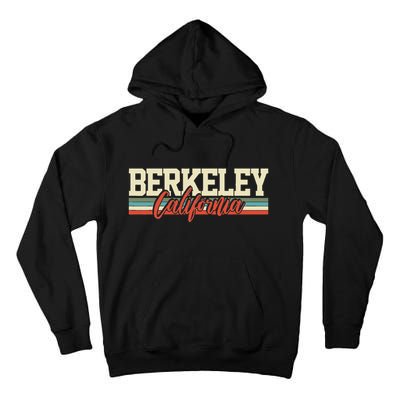 Berkeley California Retro Tall Hoodie