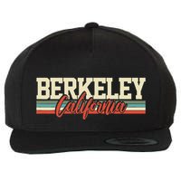 Berkeley California Retro Wool Snapback Cap