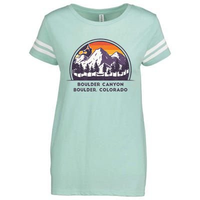 Boulder Canyon Rock Climbing Lover Walls For Climbing Enza Ladies Jersey Football T-Shirt