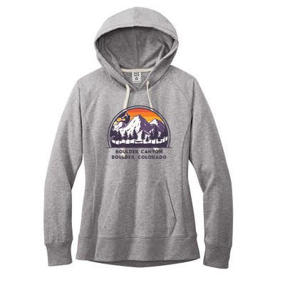 Boulder Canyon Rock Climbing Lover Walls For Climbing Women's Fleece Hoodie