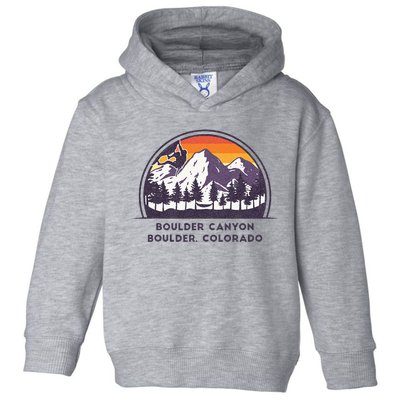 Boulder Canyon Rock Climbing Lover Walls For Climbing Toddler Hoodie