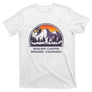 Boulder Canyon Rock Climbing Lover Walls For Climbing T-Shirt