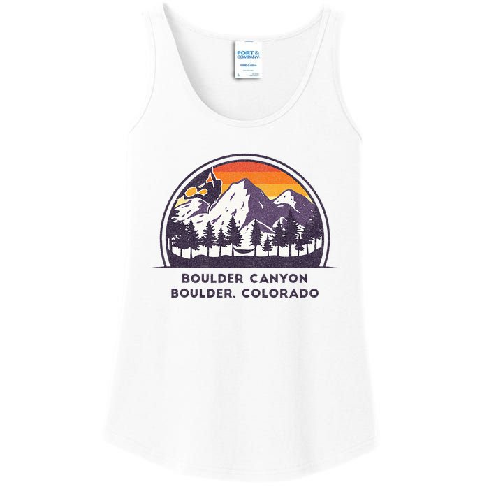 Boulder Canyon Rock Climbing Lover Walls For Climbing Ladies Essential Tank