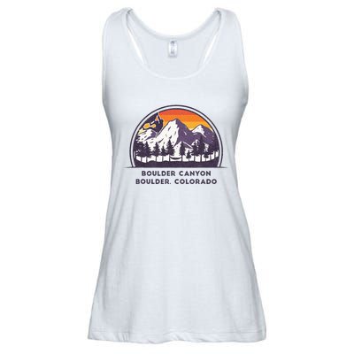 Boulder Canyon Rock Climbing Lover Walls For Climbing Ladies Essential Flowy Tank