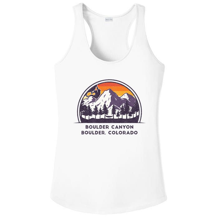 Boulder Canyon Rock Climbing Lover Walls For Climbing Ladies PosiCharge Competitor Racerback Tank