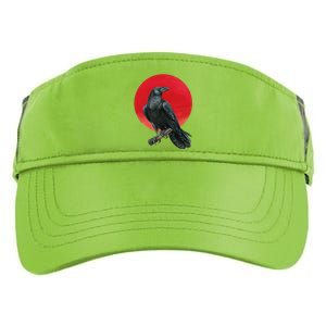 Black Crow Red Moon Adult Drive Performance Visor