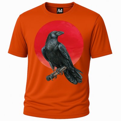 Black Crow Red Moon Cooling Performance Crew T-Shirt