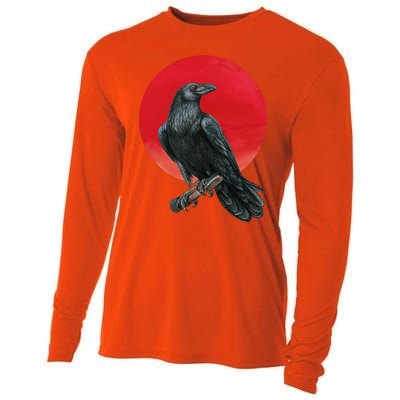 Black Crow Red Moon Cooling Performance Long Sleeve Crew