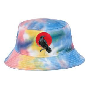 Black Crow Red Moon Tie Dye Newport Bucket Hat