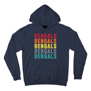 Bengals Colorful Retro Hoodie