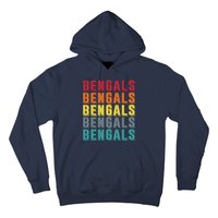 Bengals Colorful Retro Hoodie