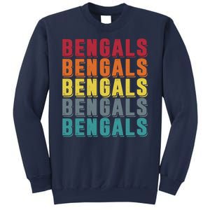 Bengals Colorful Retro Sweatshirt