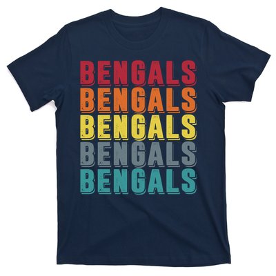 Bengals Colorful Retro T-Shirt