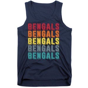 Bengals Colorful Retro Tank Top