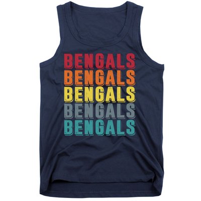 Bengals Colorful Retro Tank Top