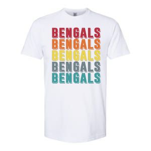 Bengals Colorful Retro Softstyle® CVC T-Shirt