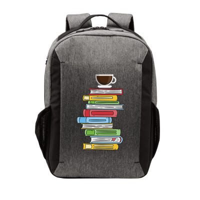 Books & Coffee Reading Literature Education Vector Backpack