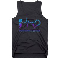 Broken Crayons Still Color Suicide Prevention Awareness Tank Top