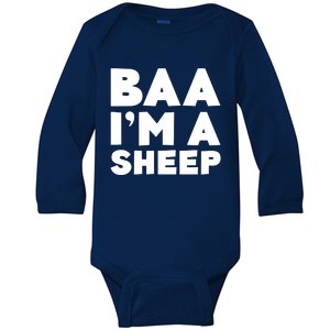 Baa Costume Shirts Baby Long Sleeve Bodysuit