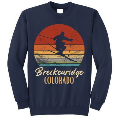 Breckenridge Colorado Skiing Vintage Mountain Ski Vacation Sweatshirt