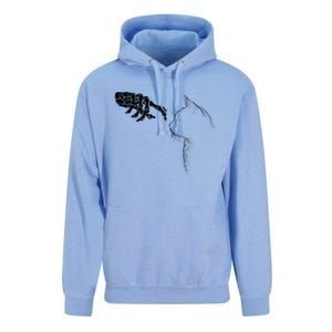 Black Cat Skeleton Hand Boop Halloween Pet Funny Gift Unisex Surf Hoodie