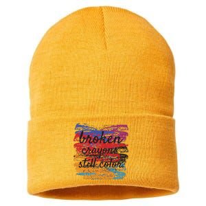 Broken Crayons Still Broken Crayons Still Sustainable Knit Beanie