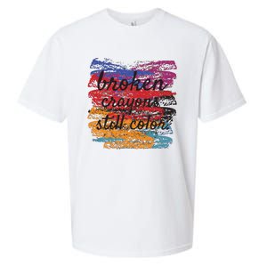 Broken Crayons Still Broken Crayons Still Sueded Cloud Jersey T-Shirt