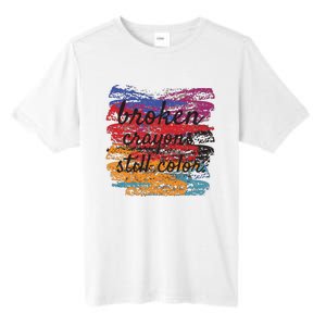 Broken Crayons Still Broken Crayons Still Tall Fusion ChromaSoft Performance T-Shirt