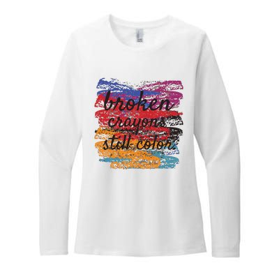 Broken Crayons Still Broken Crayons Still Womens CVC Long Sleeve Shirt