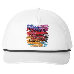 Broken Crayons Still Broken Crayons Still Snapback Five-Panel Rope Hat