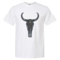 Boho Cow Skull Western Steer Skull Cowgirl Rancher Garment-Dyed Heavyweight T-Shirt