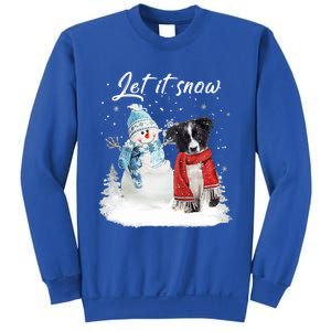 Border Collie Santa Dog Christmas Snow Xmas Pajama Meaningful Gift Sweatshirt