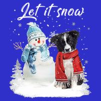 Border Collie Santa Dog Christmas Snow Xmas Pajama Meaningful Gift Bag