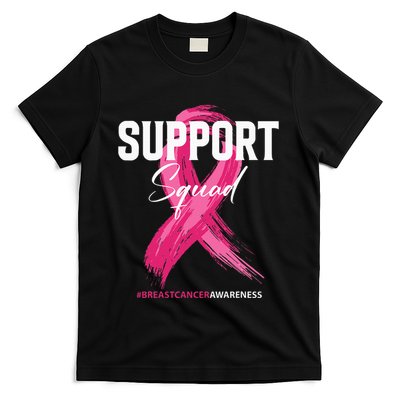 Breast Cancer Support Squad Breast Cancer Awareness T-Shirt