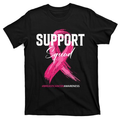 Breast Cancer Support Squad Breast Cancer Awareness T-Shirt