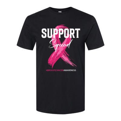 Breast Cancer Support Squad Breast Cancer Awareness Softstyle® CVC T-Shirt