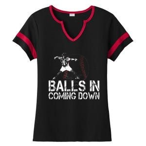 Baseball Catcher Softball Catcher Baseball Fan Ladies Halftime Notch Neck Tee