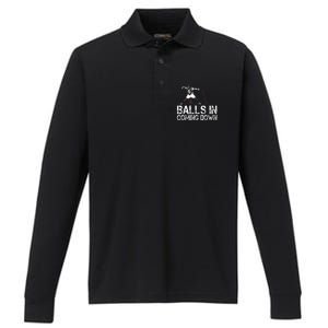 Baseball Catcher Softball Catcher Baseball Fan Performance Long Sleeve Polo