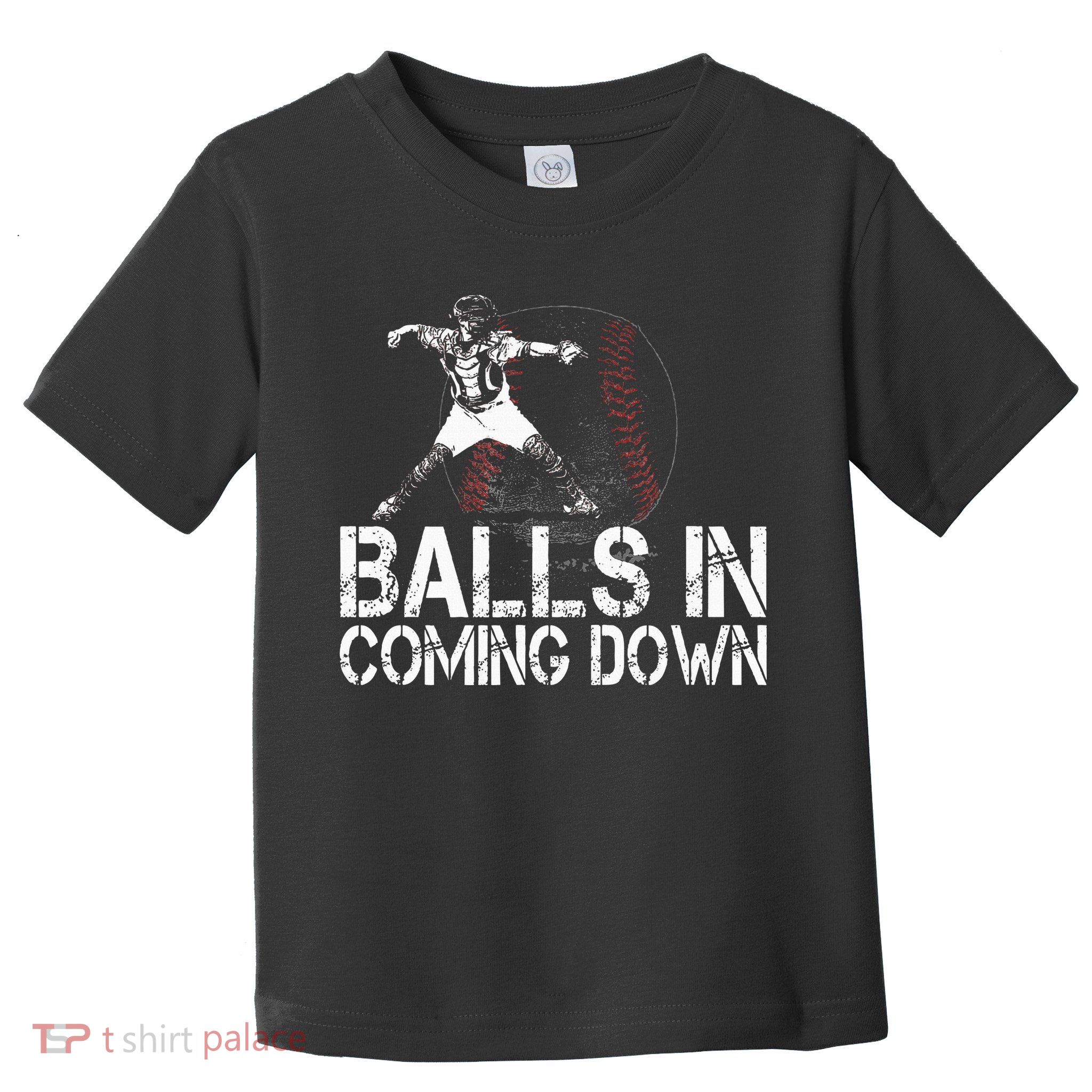 Baseball Catcher Softball Catcher Baseball Fan Toddler T-Shirt