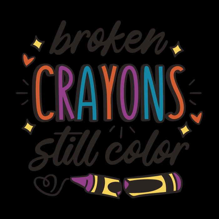 Broken Crayons Still Color Bag