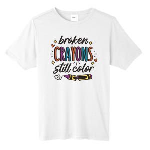 Broken Crayons Still Color Tall Fusion ChromaSoft Performance T-Shirt