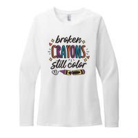 Broken Crayons Still Color Womens CVC Long Sleeve Shirt